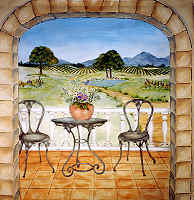 Patio with Chairs